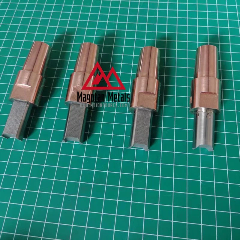 Tungsten electrodes for resistance welding