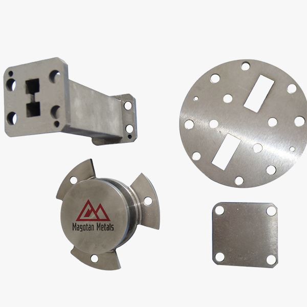 Molybdenum waveguide parts